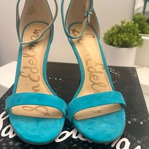 Sam Edelman amber turquoise heels
